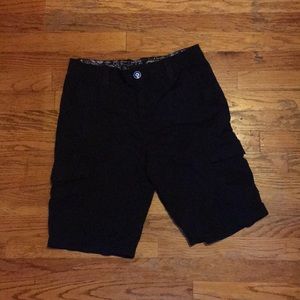 Black Hybrid Shorts